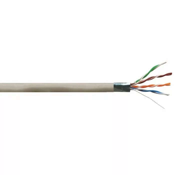 Linkbasic 305M Drum Cat5e Solid Shielded FTP Cable