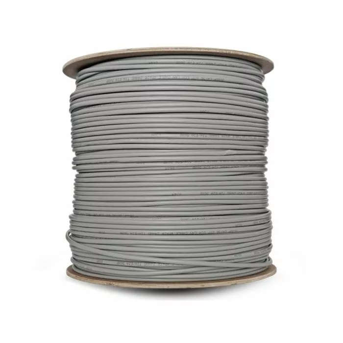 Scoop CAT5e CCA UTP Drum Cable 500m Grey