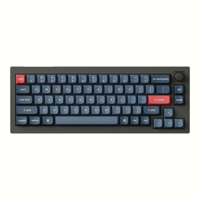 Keychron V2 Max 65% RGB Mechanical Keyboard - Gateron Jupiter Red