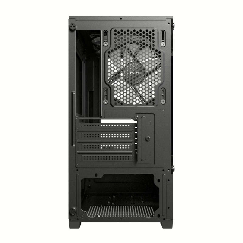Antec VCX100M RGB Elite ATX, Micro-ATX, ITX Mini Tower Gaming Chassis  Black