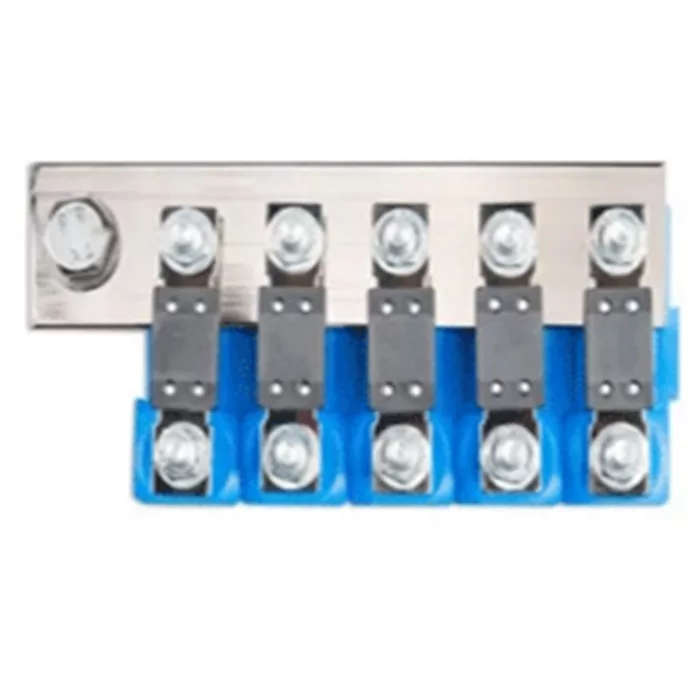 Busbar to connect 5 VIC-Mega-Holder