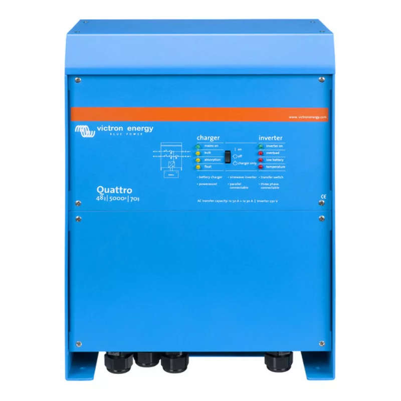 Victron Quattro 48/5000/70/100/100 4000W inverter/Charger