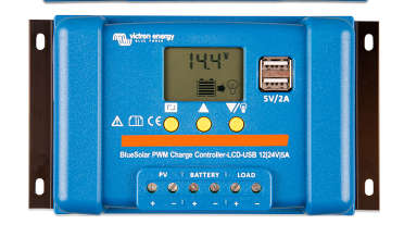 BlueSolar PWM-LCD&USB 12/24V-10A