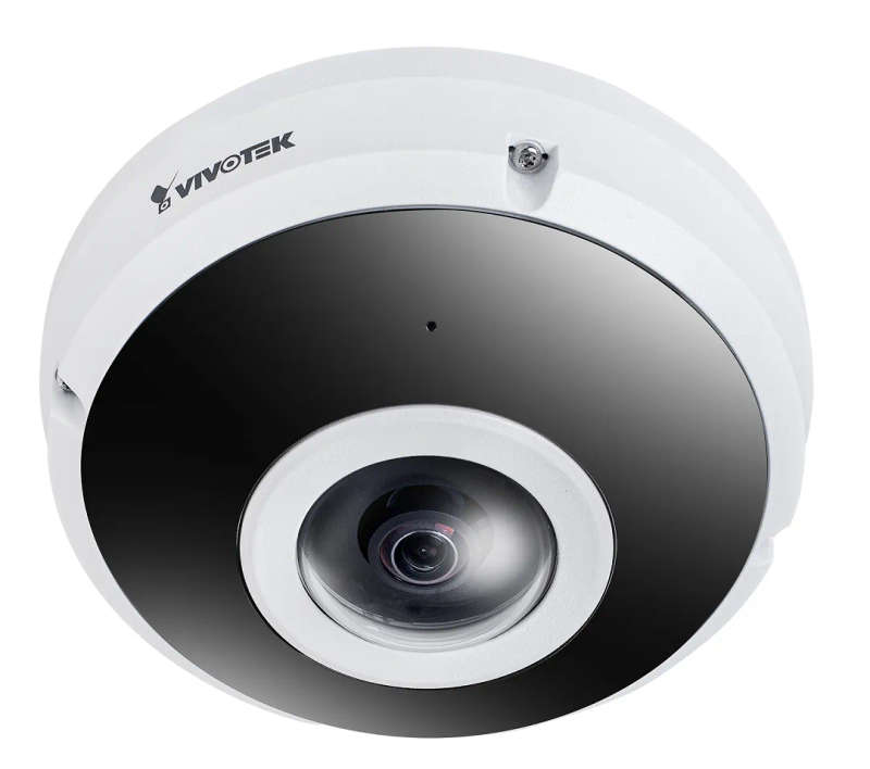 Vivotek Outdoor IK10 Fisheye; 5MP H.265; 10M IR; WDR Pro; Mic
