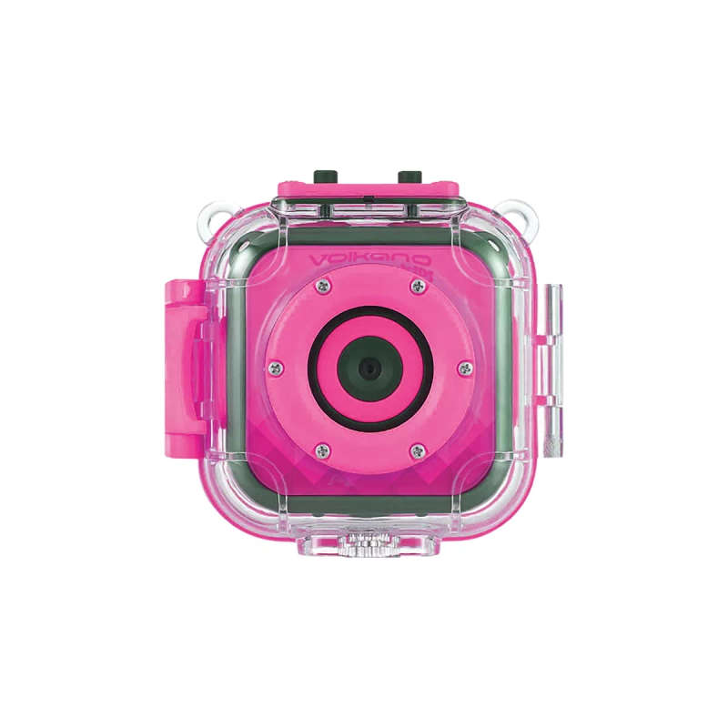 Volkano Kids Funtime series waterproof action camera - pink