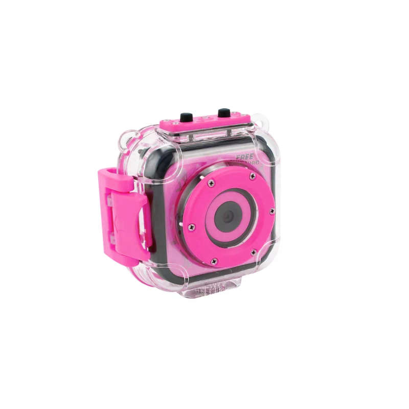 Volkano Kids Funtime series waterproof action camera - pink