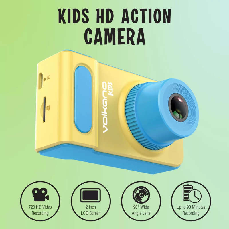 Volkano Kids Shutterbug Series HD Action Cam Blue