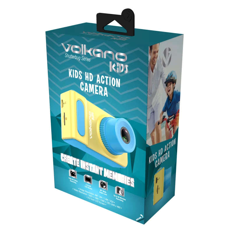 Volkano Kids Shutterbug Series HD Action Cam Blue