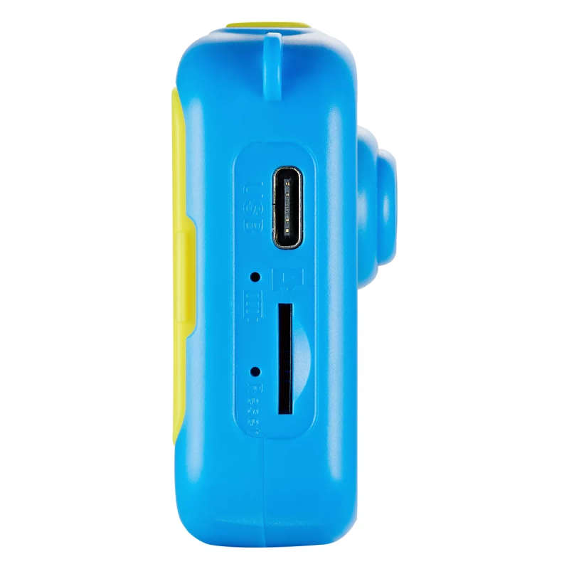 Volkano Kids Funtime 2.0 series Waterproof Camera with 180° Rotatable Screen - Blue