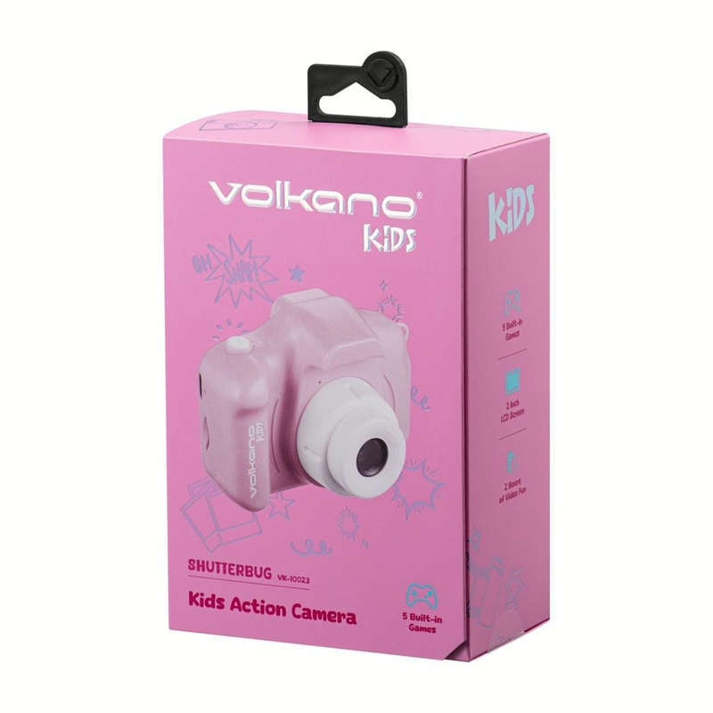Volkano Kids Mini Shutterbug Series 3MP Action Camera Pink VK-10023-BL