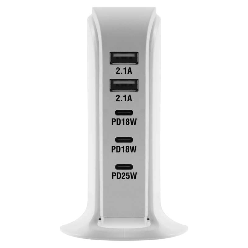 Volkano Peak V2 series 5 port P.D. + USB GaN charger