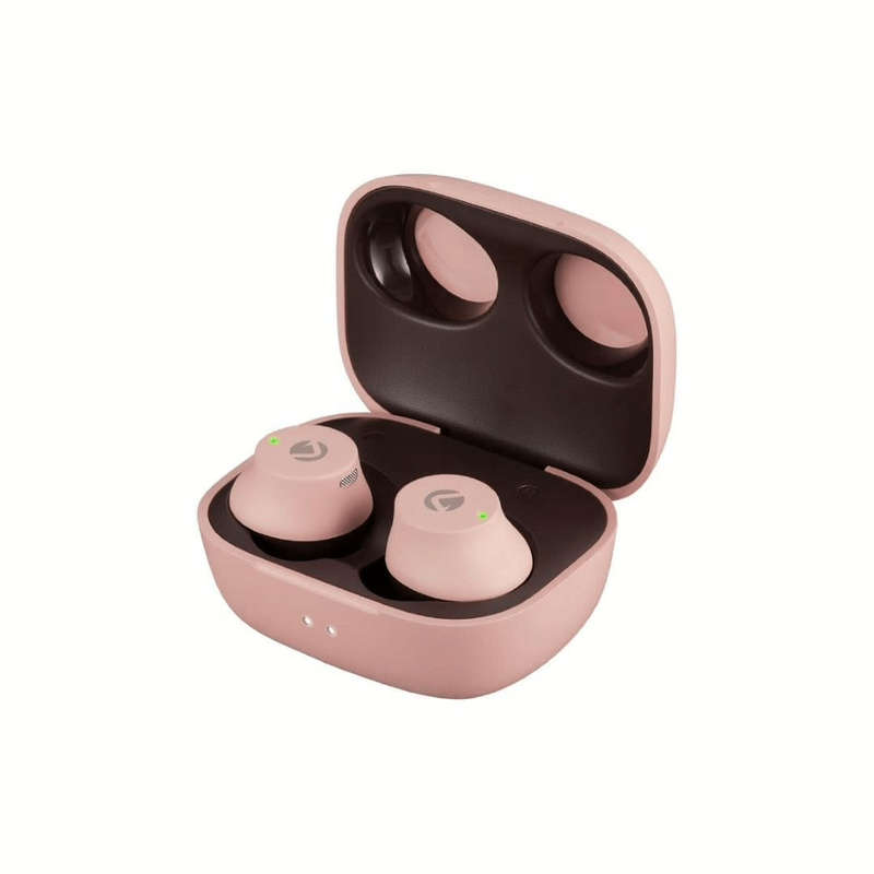 Volkano Taurus Series 2.0 TWS Bluetooth Earphones with Charging Case - Pink