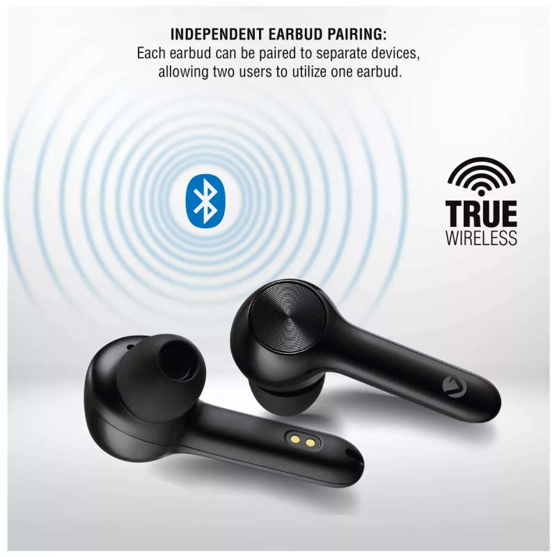 Volkano Libra Series True Wireless Earphones - Black