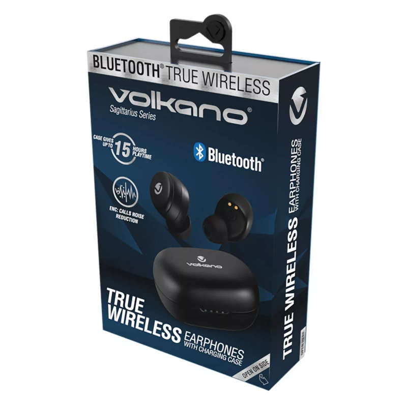 Volkano Sagittarius Series TWS Earphones Black
