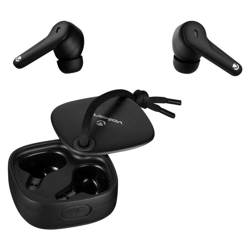 Volkano Ore Series TWS Earphones with Charging Case Black