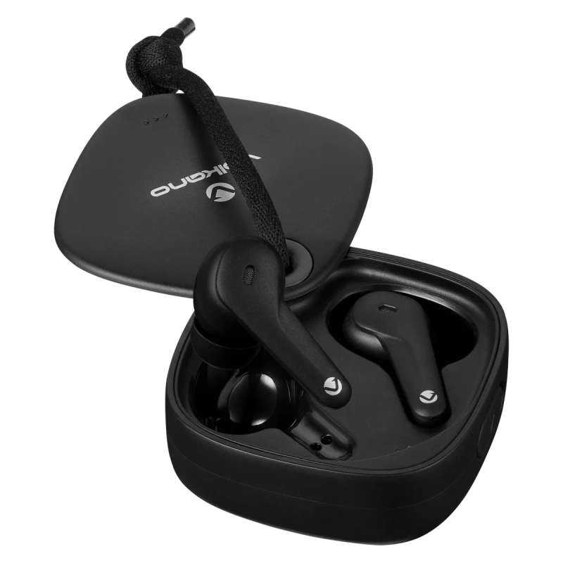 Volkano Ore Series TWS Earphones with Charging Case Black