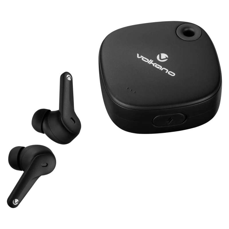 Volkano Ore Series TWS Earphones with Charging Case Black