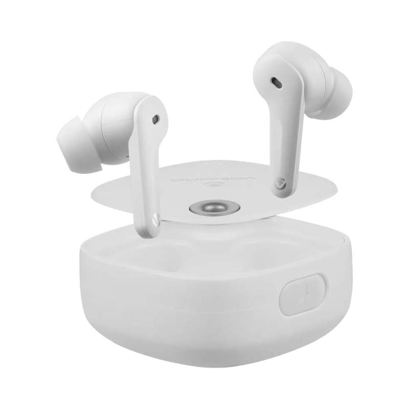 Volkano Ore Series TWS Earphones with Charging Case White