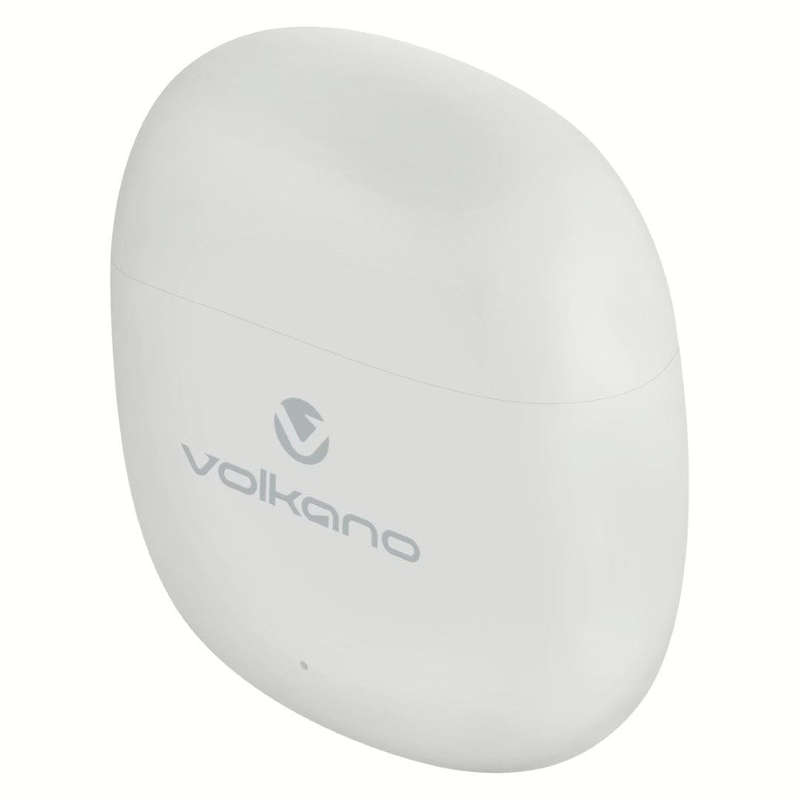Volkano Sleek Series TWS Bluetooth Earphones - White