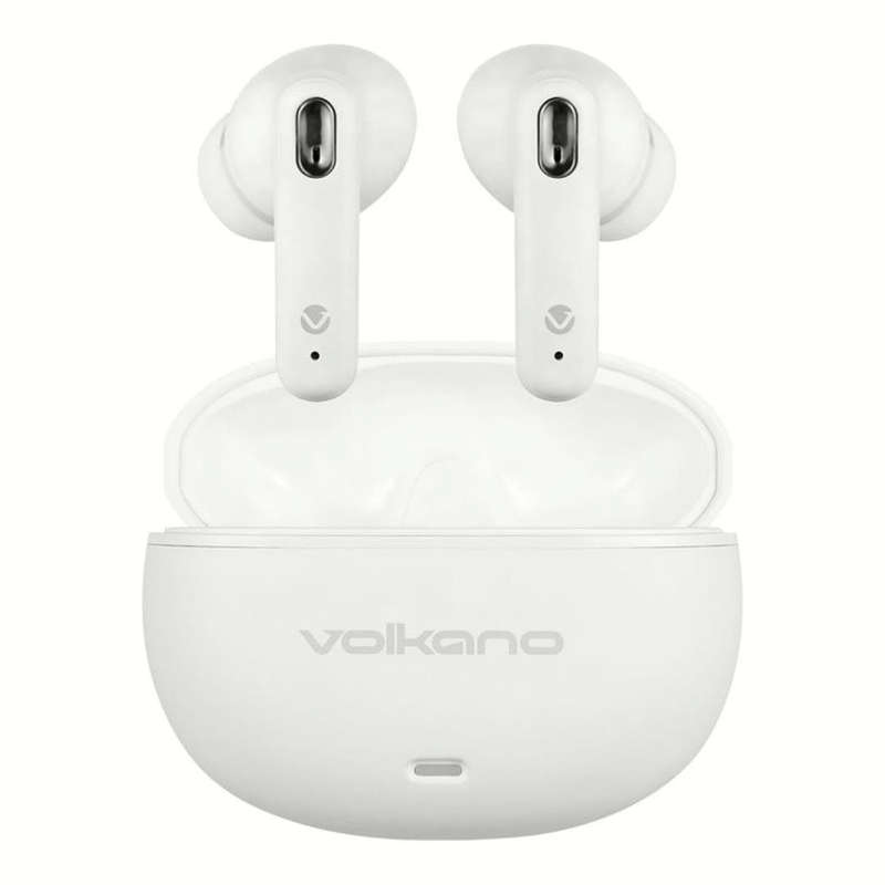 Volkano Pulse Series True Wireless Earphones White 