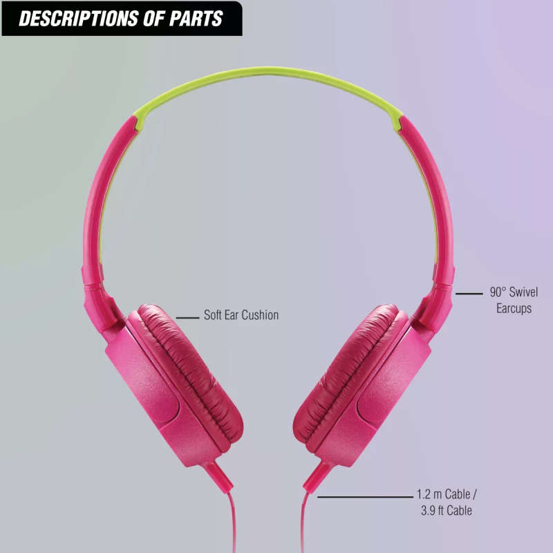 Volkano Kiddies headphones - Girls Unicorn