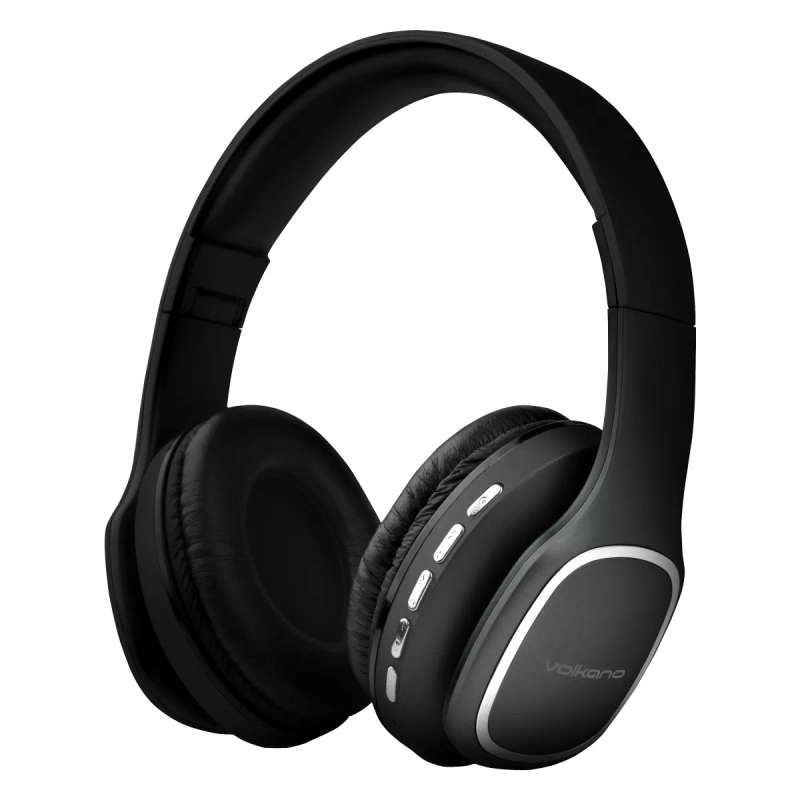 Volkano Phonic Bluetooth Series Headphones Black
