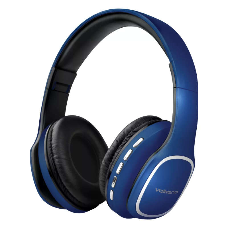 Volkano Phonic Series Bluetooth Series Headphones Blue