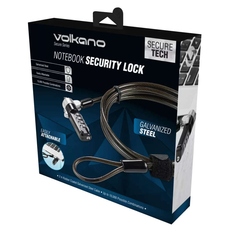 Volkano Secure Series Notebook Security Lock
