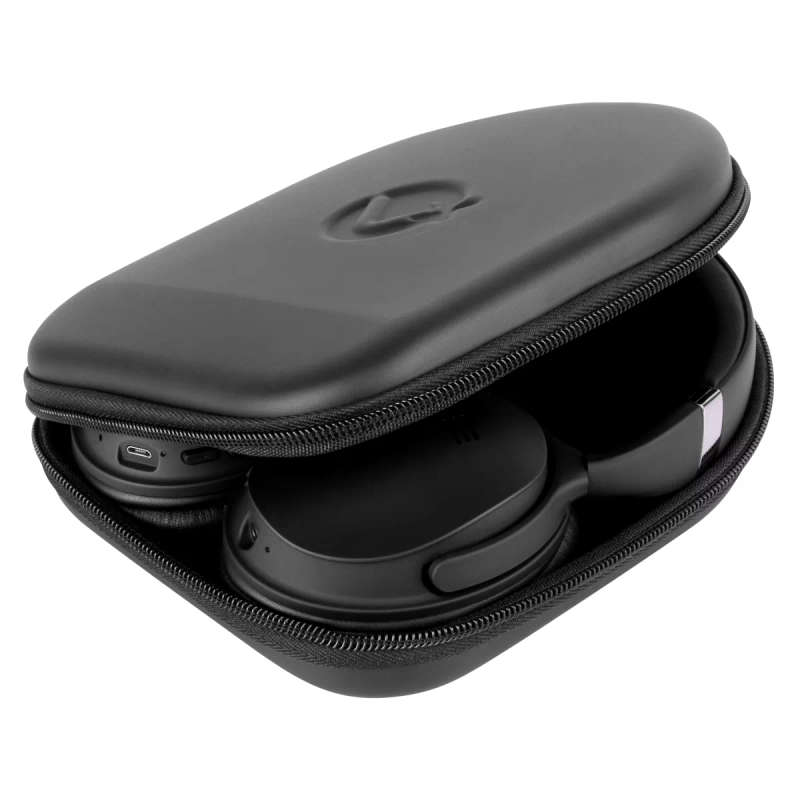 VolkanoX Silenco Series Active Noise Cancelling Headphones - Black