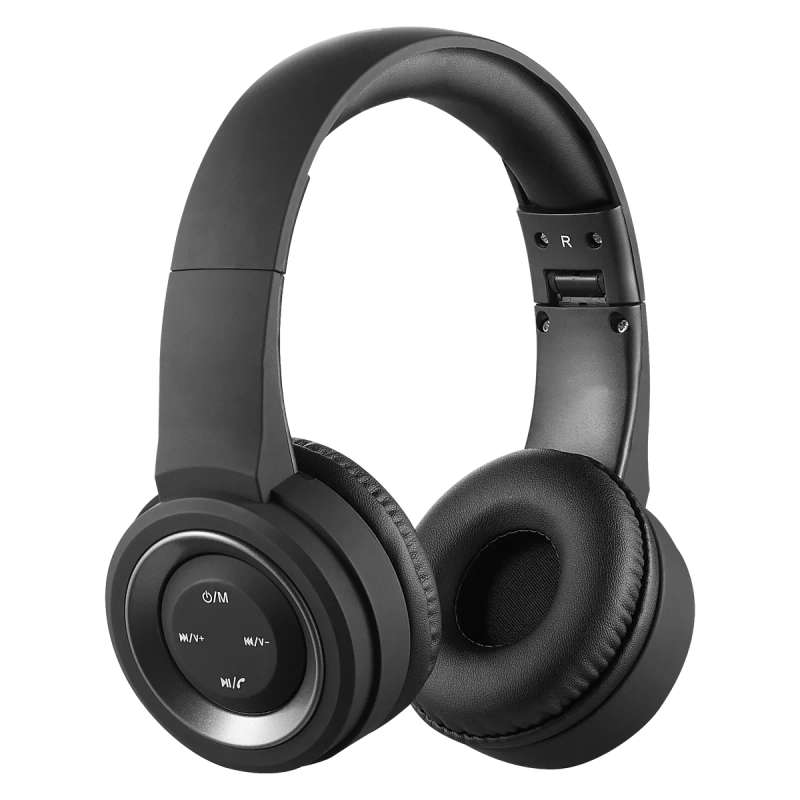 Volkano Lunar 2.0 Series Bluetooth headphones - Black/Silver