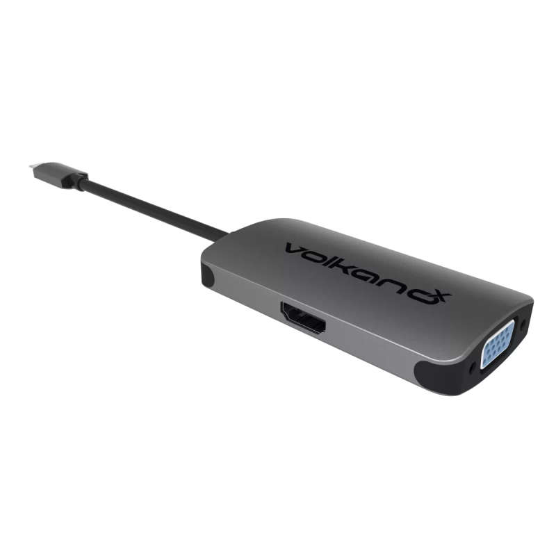Volkano X Core Video Series USB Type C to HDMI & VGA