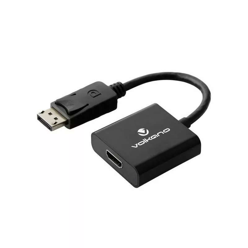 Volkano Port Series DisplayPort to 4K HDMI Converter Black