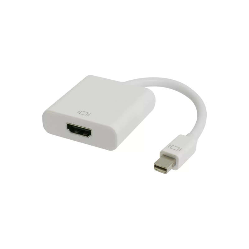 Volkano MiniPort Series Mini DisplayPort to 4K HDMI Converter White