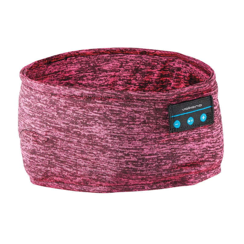 Volkano Lucid Series Bluetooth Headband Headphones - Red