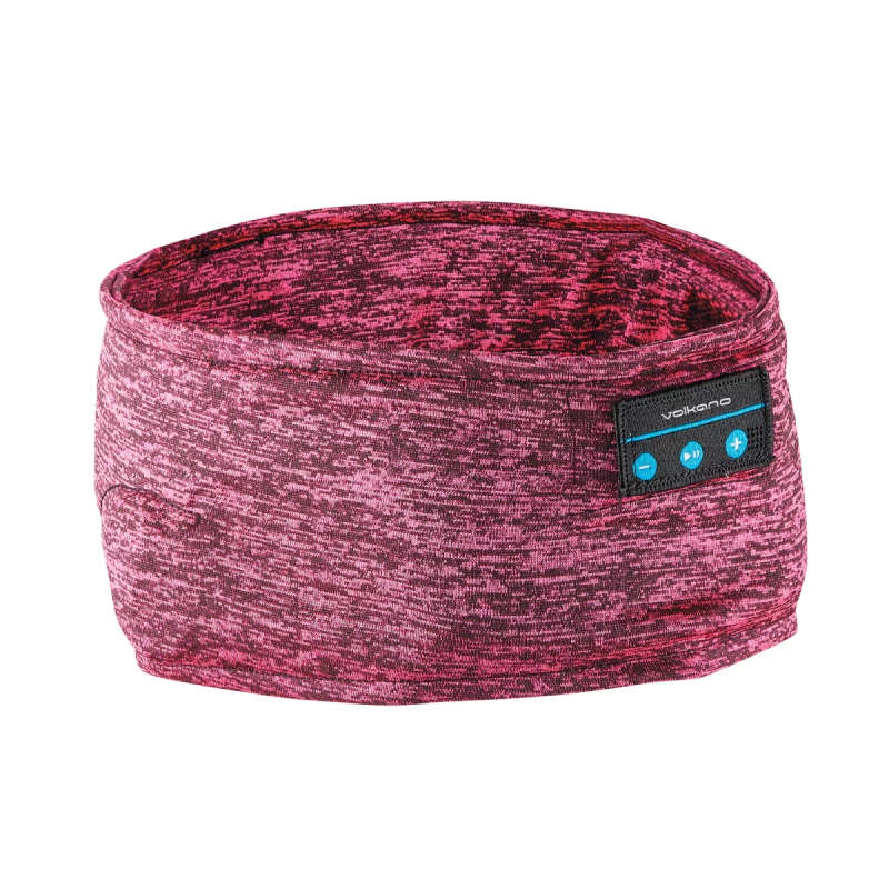 Volkano Lucid Series Bluetooth Headband Headphones - Red