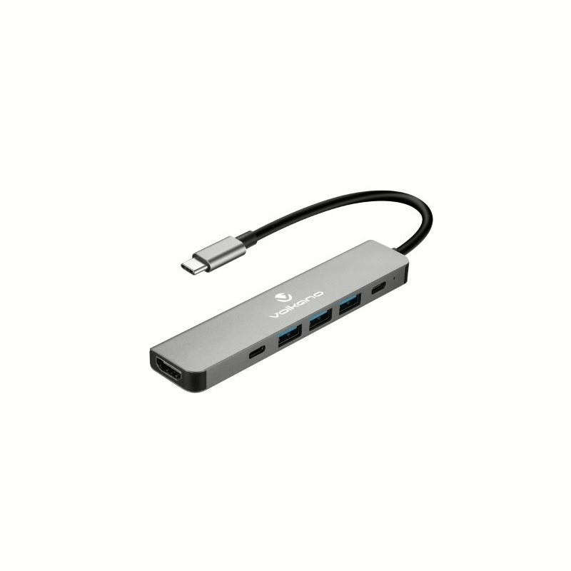 Volkano Expand Series 6-in-1 Type-C Hub