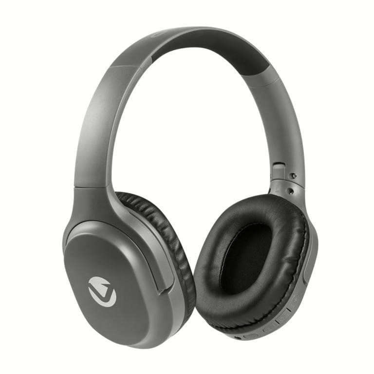Volkano Pebble Series Bluetooth Headphones Dark Grey
