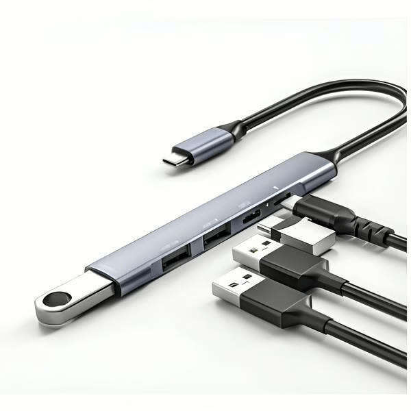 Volkano Expand Series 60W 5-in-1 USB Hub