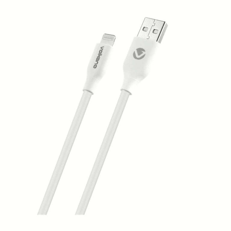 Volkano Flexi Series Type-A to MFI Lightning 27W Cable 1.5m White