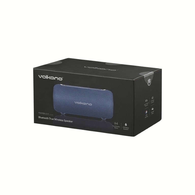 Volkano Mamba 2.0 Series Bluetooth Speaker Blue