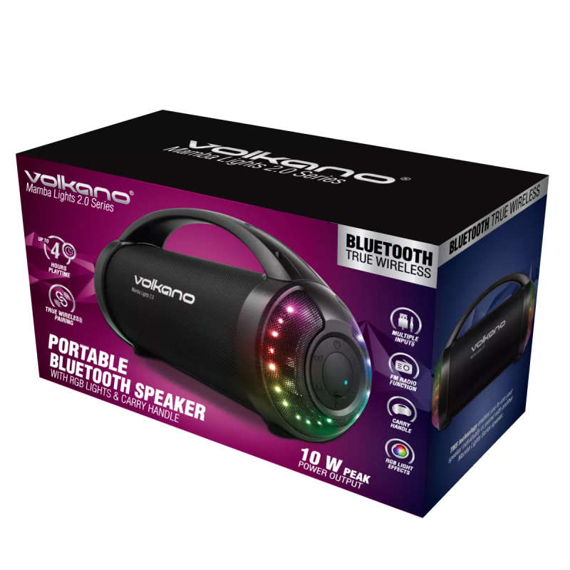 Volkano Mamba Lights Series Bluetooth Speaker