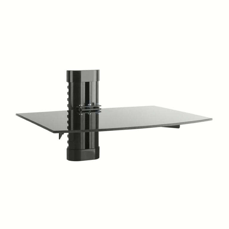Volkano Steel Series Tempered Glass Shelf Unit