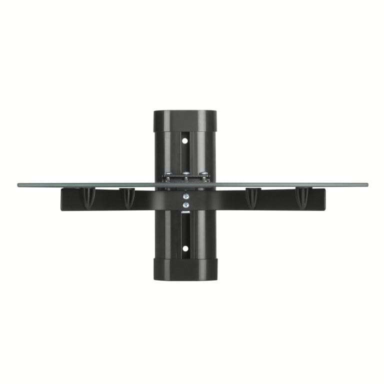Volkano Steel Series Tempered Glass Shelf Unit