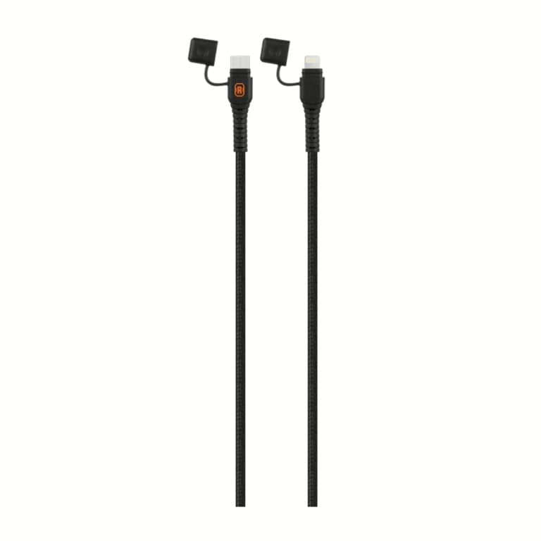 Volkano Rugged Type-C to MFI Lighting Water and Dust Proof Cable 1.2m