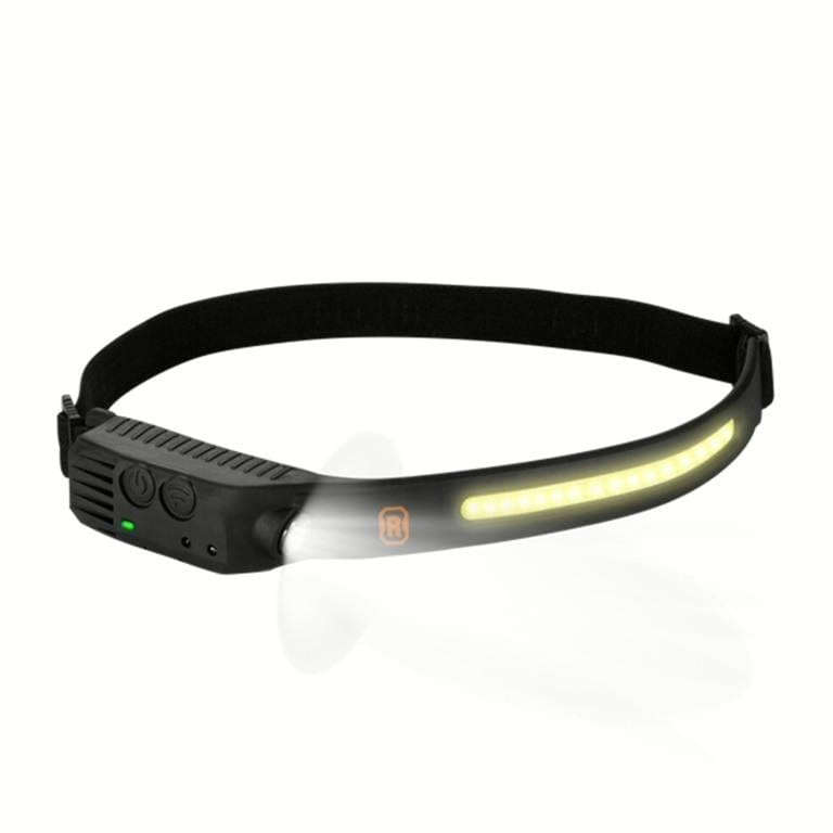 Volkano Rugged 500 Lumens COB Headlamp with Wave Sensor