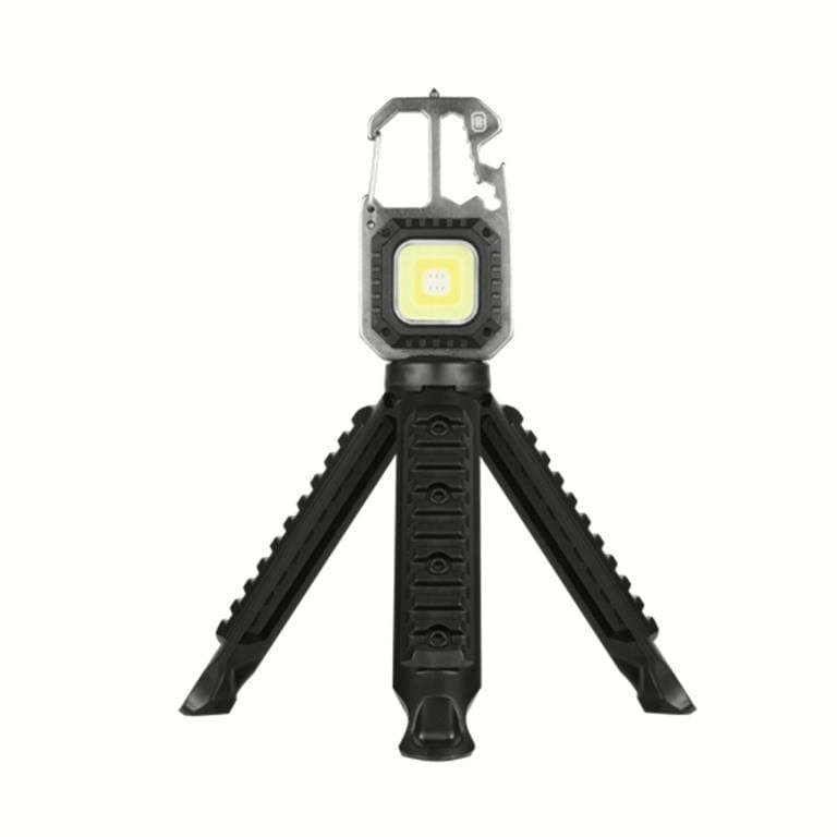 Volkano Rugged Multifunction Keychain Light with Tri-Pod