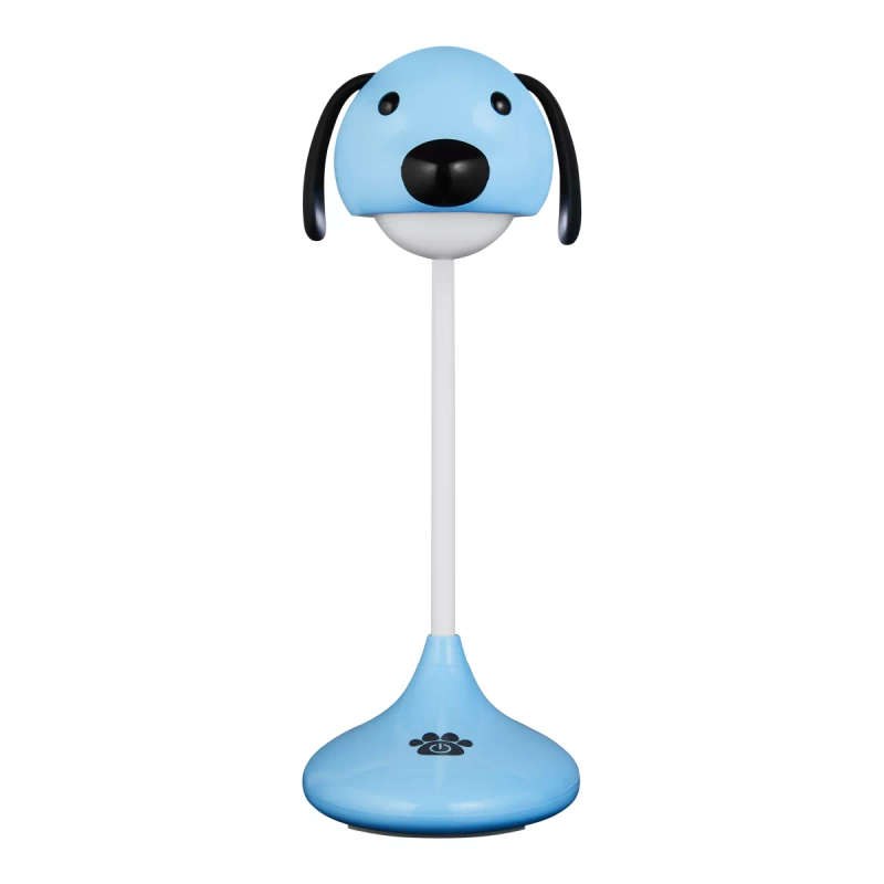 Volkano Lumo Neon Series LED Desk Lamp Blue Dog