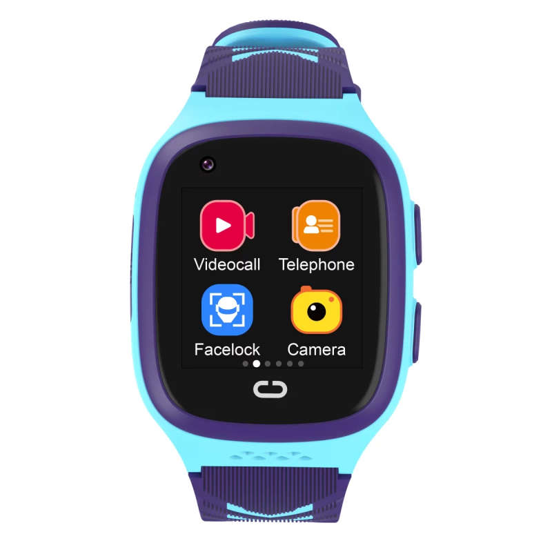 Volkano Find Me 4G Series GPS Tracking Watch with Camera Blue