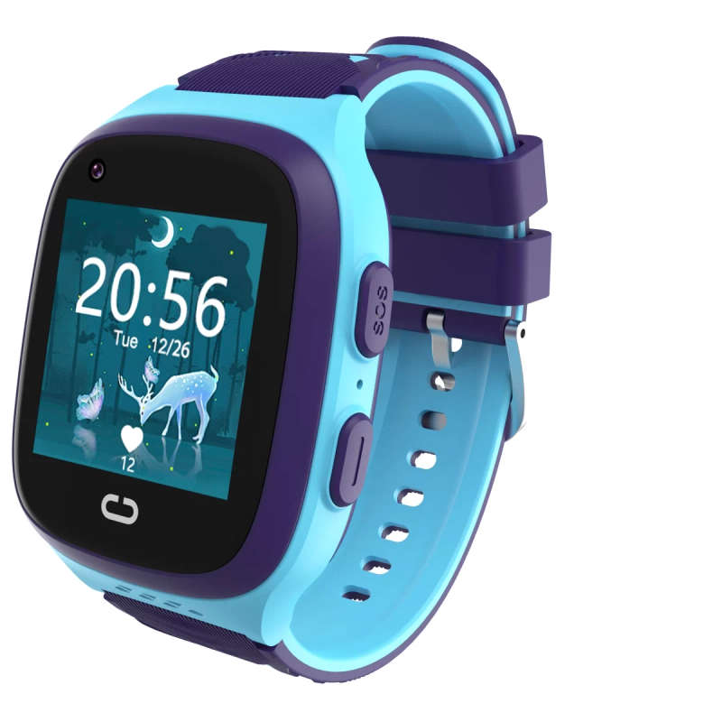 Volkano Find Me 4G Series GPS Tracking Watch with Camera Blue