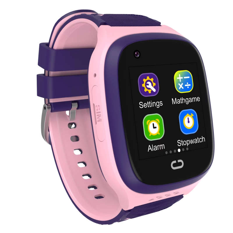 Volkano Find Me 4G Series GPS Tracking Watch with Camera Pink